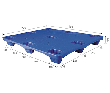 1208单层九脚吹塑卡板