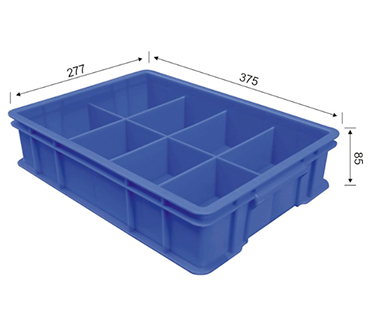 2#分格箱（长方形8格）