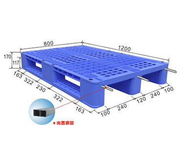 82#川字底单面网格卡板