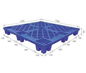 B5#单面叉脚卡板（凹）