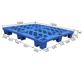 128#单面叉脚卡板