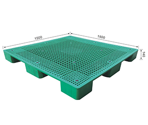 140#单面九脚方脚网格卡板